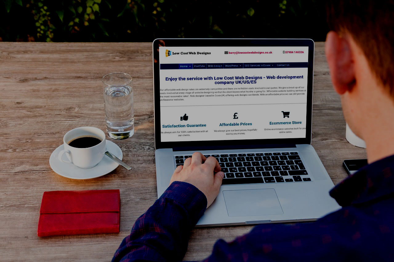 Affordable Web Designs website screenshot